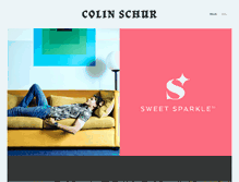 Tablet Screenshot of colinschur.com